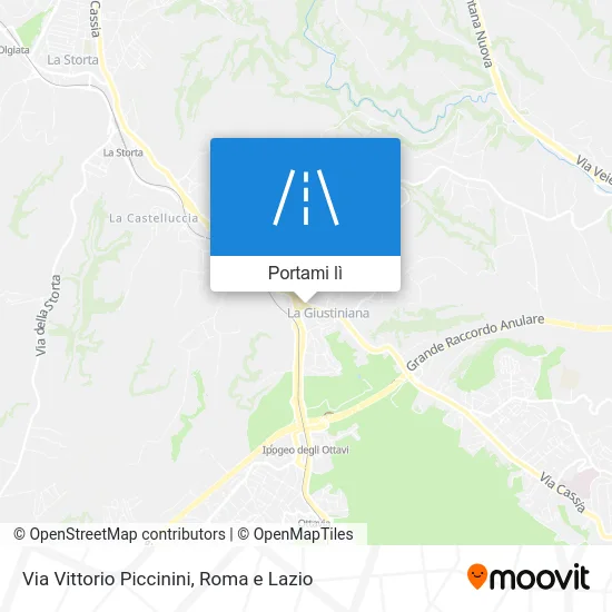 Mappa Via Vittorio Piccinini