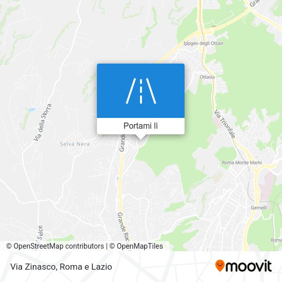 Mappa Via Zinasco