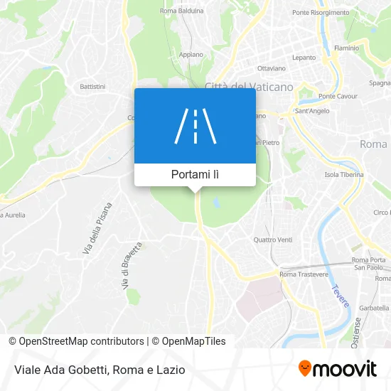 Mappa Viale Ada Gobetti