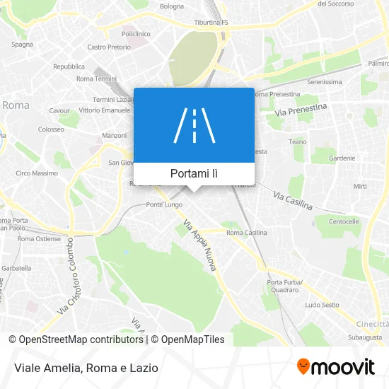 Mappa Viale Amelia