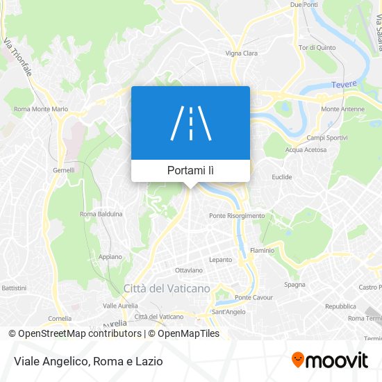 Mappa Viale Angelico