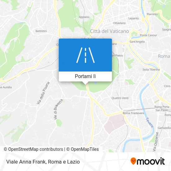 Mappa Viale Anna Frank