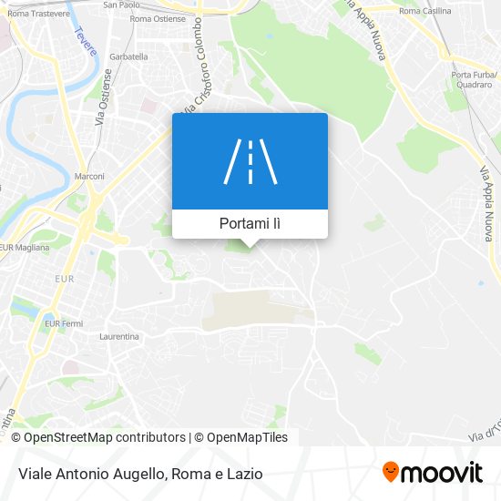 Mappa Viale Antonio Augello