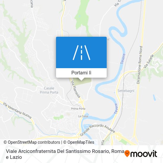 Mappa Viale Arciconfraternita Del Santissimo Rosario