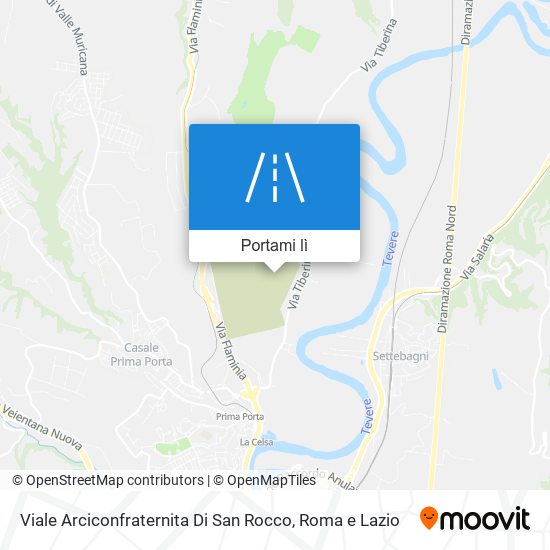 Mappa Viale Arciconfraternita Di San Rocco