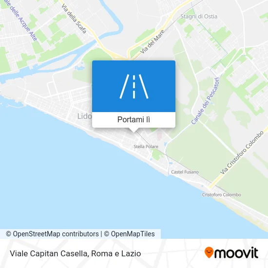 Mappa Viale Capitan Casella