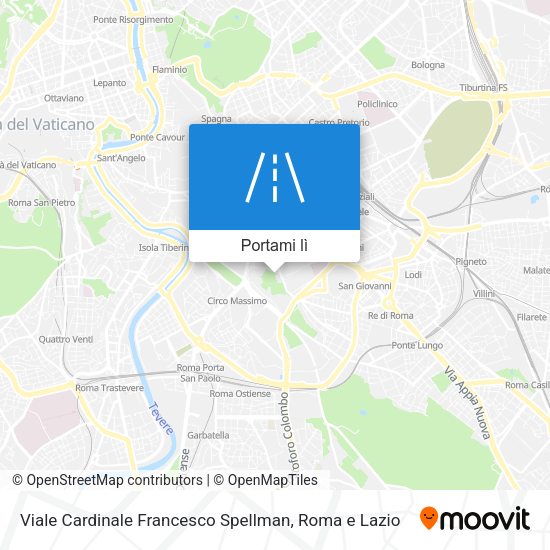 Mappa Viale Cardinale Francesco Spellman