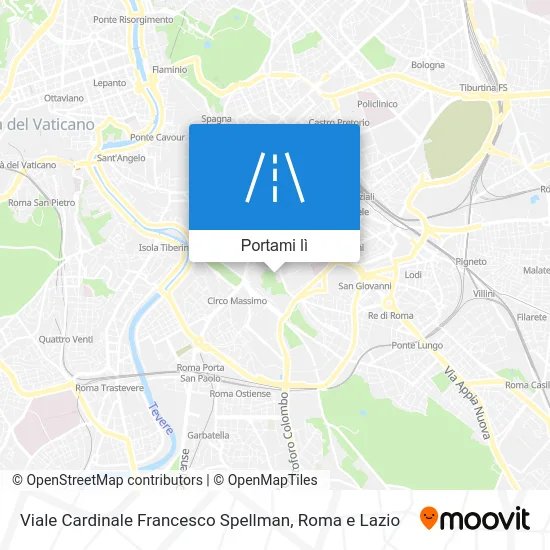 Mappa Viale Cardinale Francesco Spellman