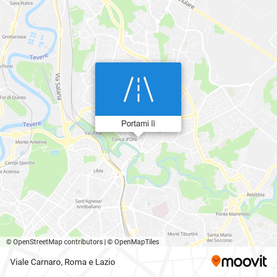 Mappa Viale Carnaro