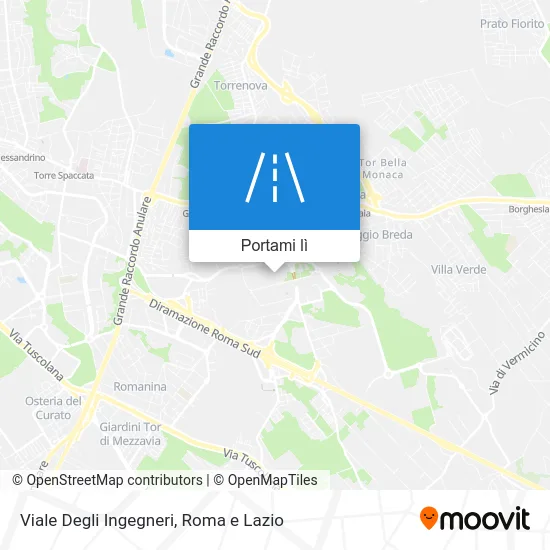 Mappa Viale Degli Ingegneri