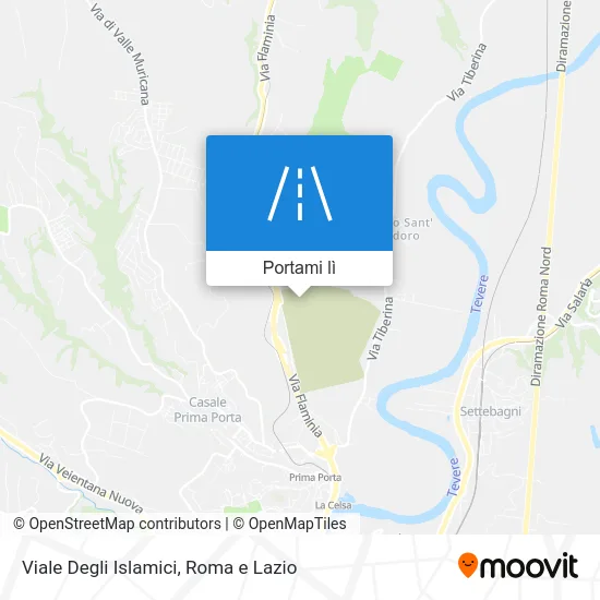 Mappa Viale Degli Islamici