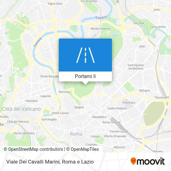 Mappa Viale Dei Cavalli Marini