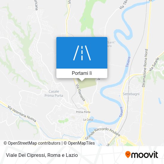 Mappa Viale Dei Cipressi
