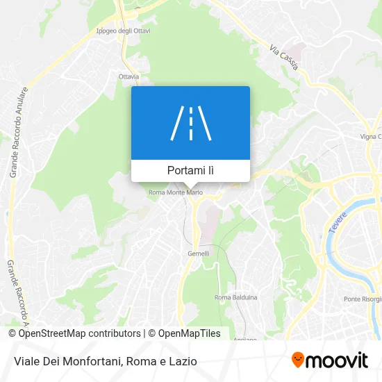 Mappa Viale Dei Monfortani