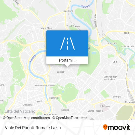 Mappa Viale Dei Parioli