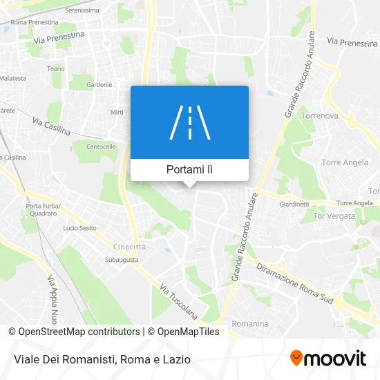 Mappa Viale Dei Romanisti