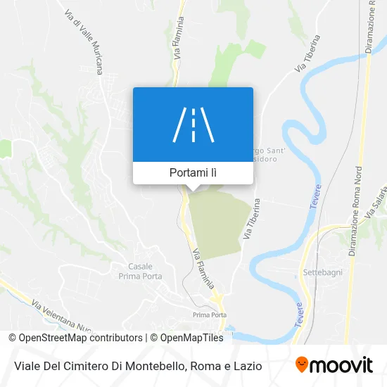Mappa Viale Del Cimitero Di Montebello