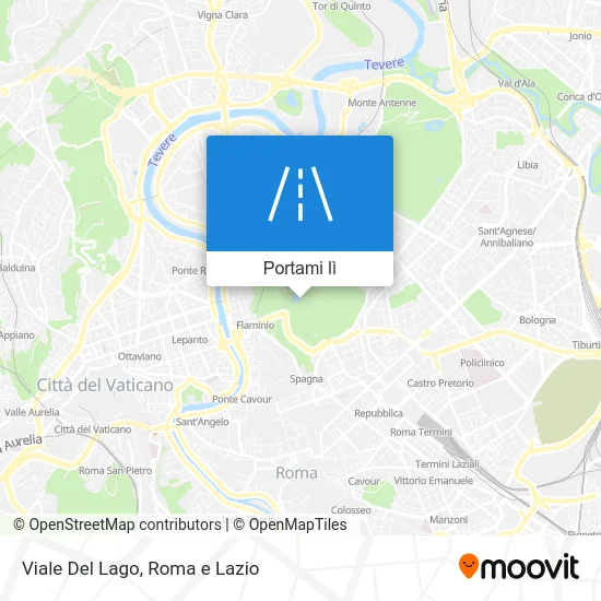 Mappa Viale Del Lago