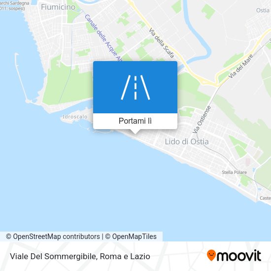 Mappa Viale Del Sommergibile