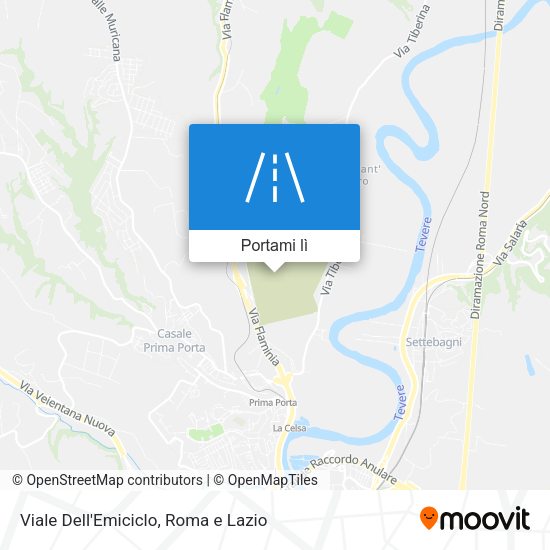 Mappa Viale Dell'Emiciclo