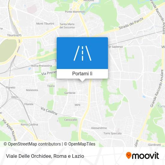 Mappa Viale Delle Orchidee
