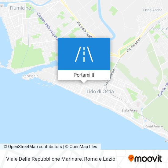 Mappa Viale Delle Repubbliche Marinare