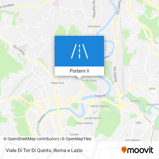 Mappa Viale Di Tor Di Quinto