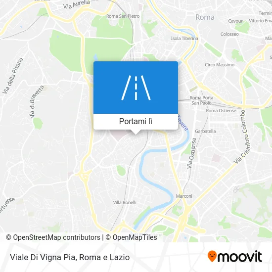 Mappa Viale Di Vigna Pia