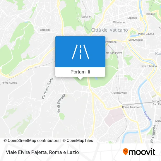 Mappa Viale Elvira Pajetta