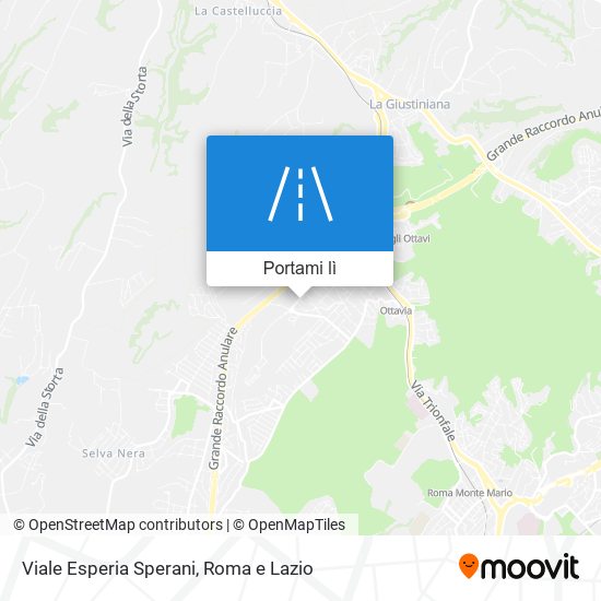 Mappa Viale Esperia Sperani