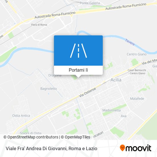 Mappa Viale Fra' Andrea Di Giovanni