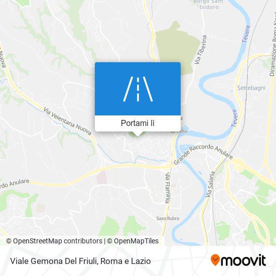 Mappa Viale Gemona Del Friuli