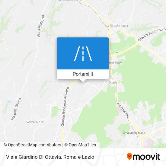 Mappa Viale Giardino Di Ottavia