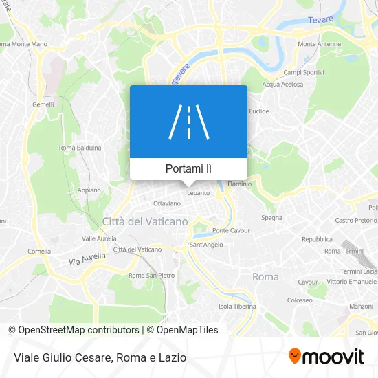 Mappa Viale Giulio Cesare