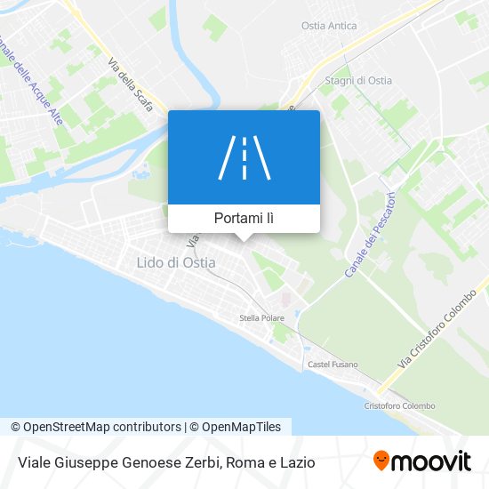 Mappa Viale Giuseppe Genoese Zerbi