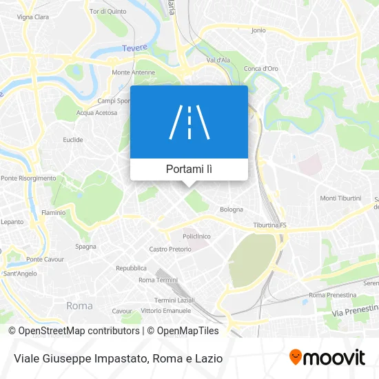 Mappa Viale Giuseppe Impastato