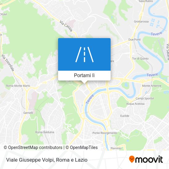 Mappa Viale Giuseppe Volpi