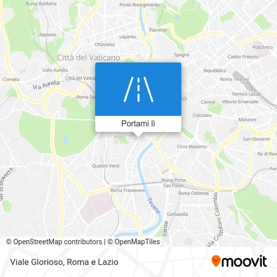 Mappa Viale Glorioso