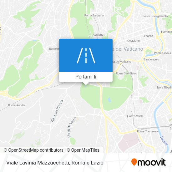 Mappa Viale Lavinia Mazzucchetti