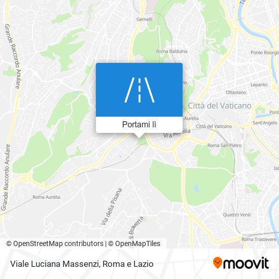 Mappa Viale Luciana Massenzi