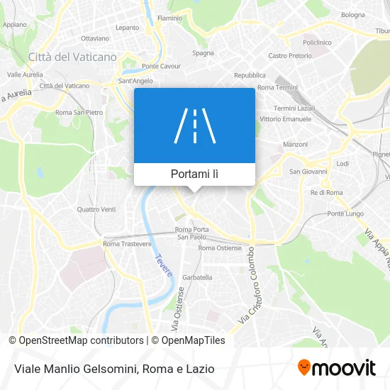 Mappa Viale Manlio Gelsomini