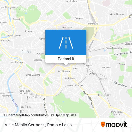 Mappa Viale Manlio Germozzi