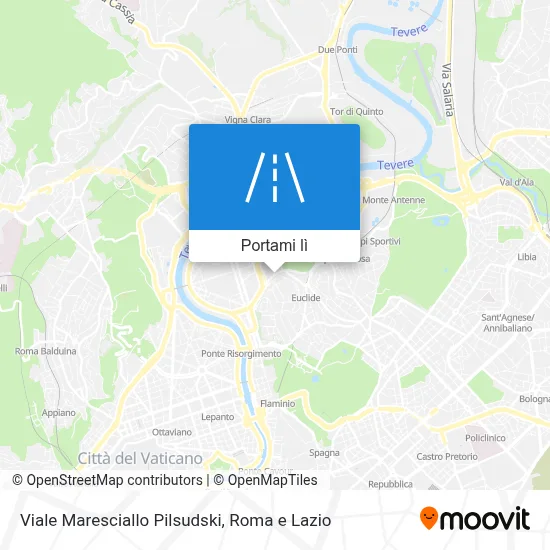 Mappa Viale Maresciallo Pilsudski