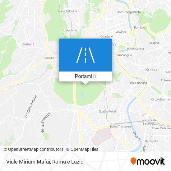 Mappa Viale Miriam Mafai