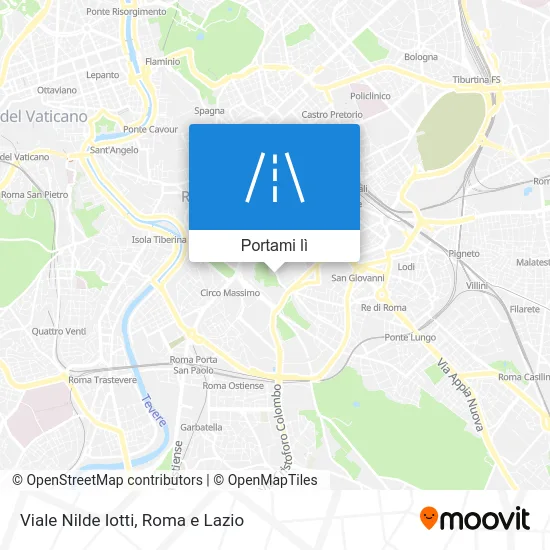 Mappa Viale Nilde Iotti