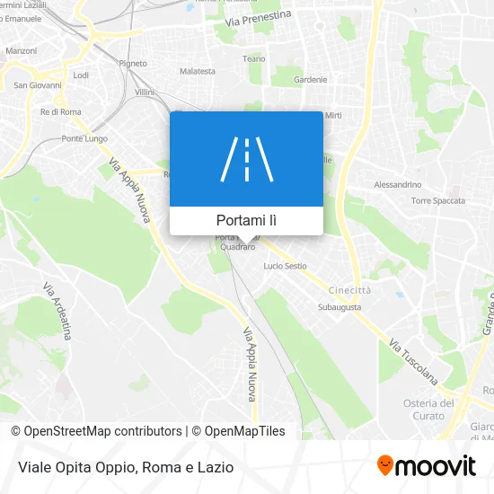 Mappa Viale Opita Oppio