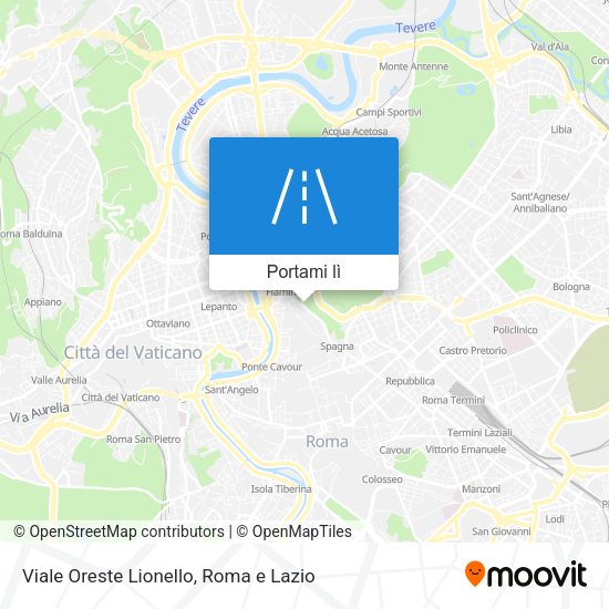 Mappa Viale Oreste Lionello