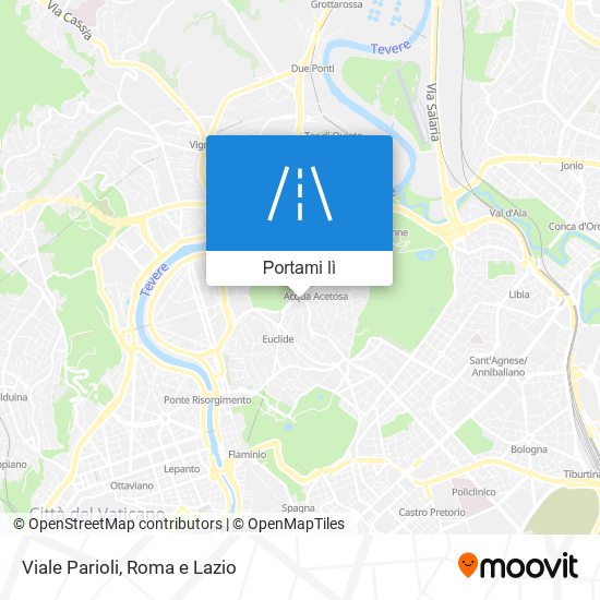 Mappa Viale Parioli