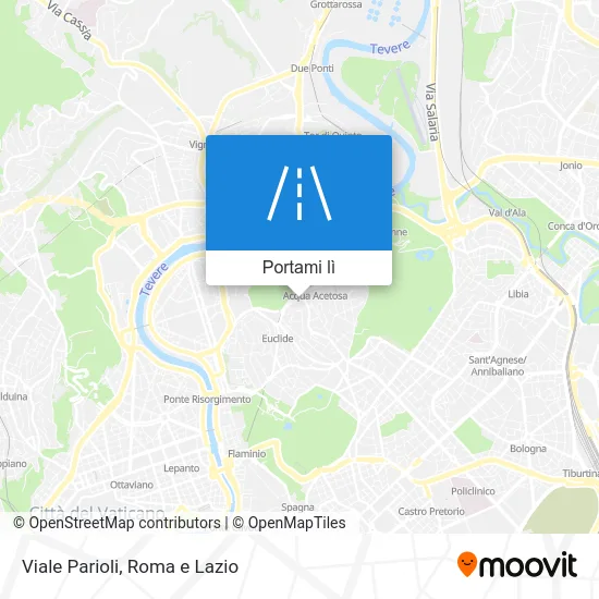 Mappa Viale Parioli