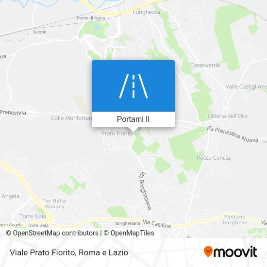 Mappa Viale Prato Fiorito